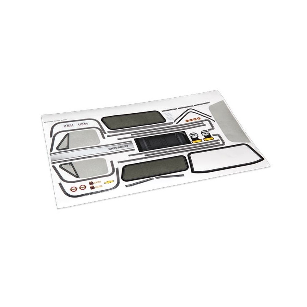 Traxxas Decal sheet Chevrolet blazer (1979) TRX8131 Traxxas Decal sheet Chevrolet blazer (1979) TRX8131