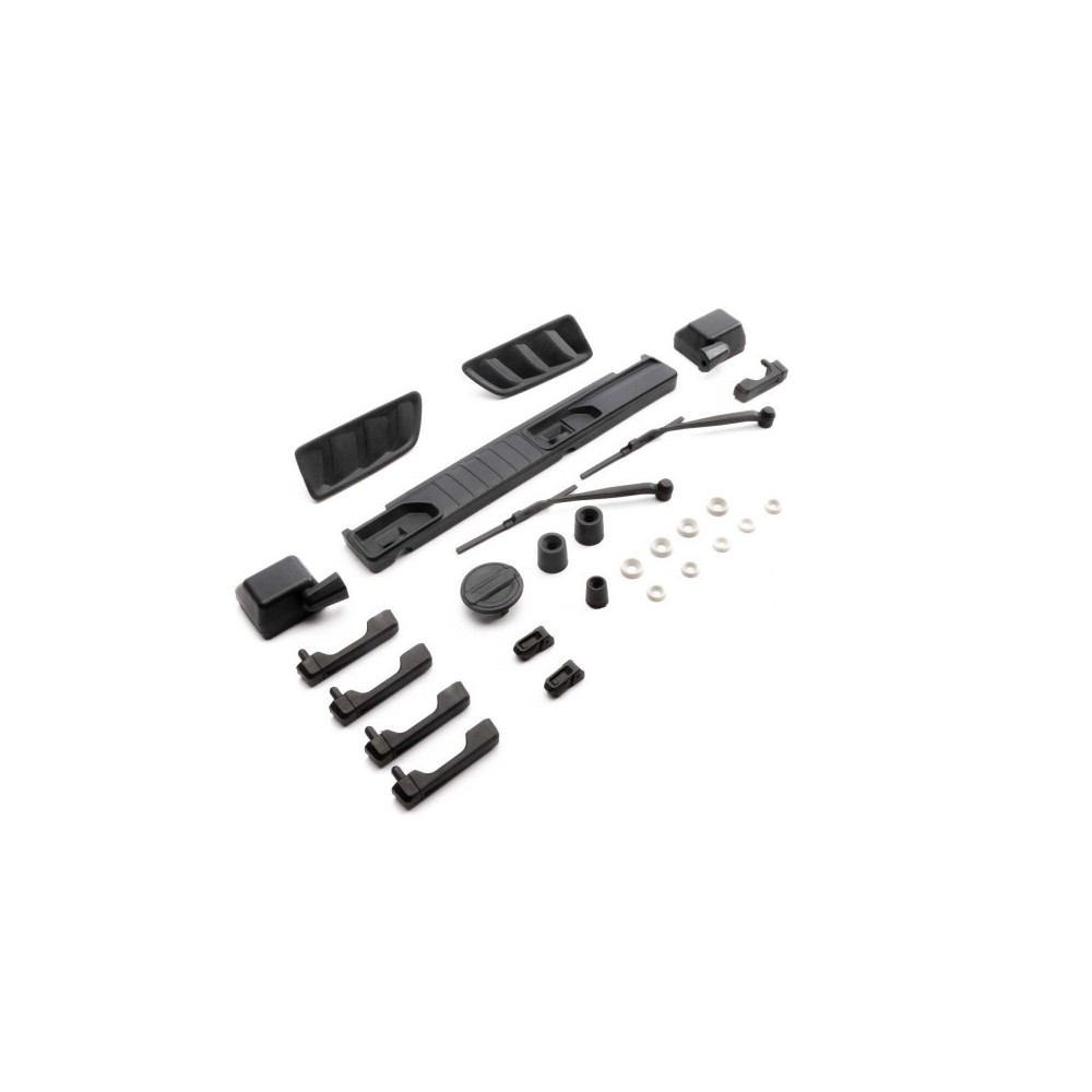 Axial SCX6: Jeep JLU Exterior Detail Parts AXI250004 Axial SCX6: Jeep JLU Exterior Detail Parts AXI250004