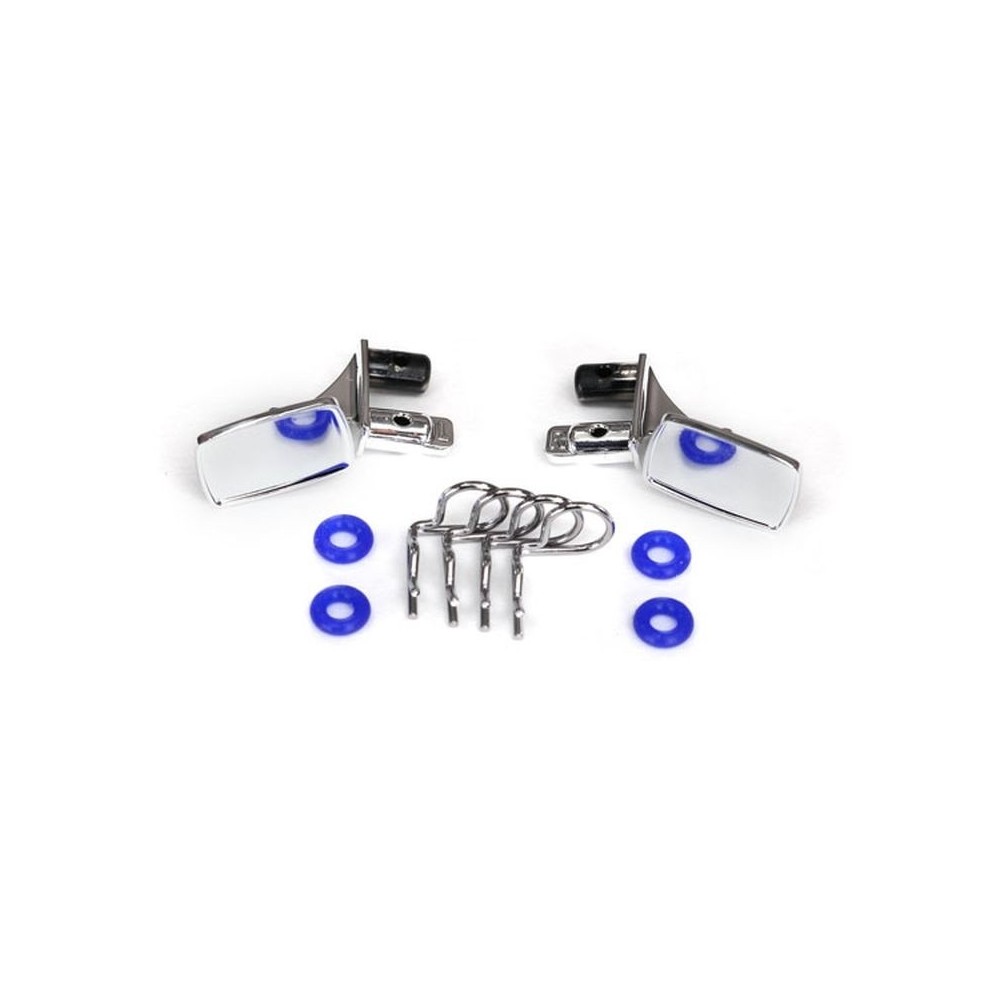 Retrovisores laterales cromados izquierdo y derecho Traxxas TRX8133 Retrovisores laterales cromados izquierdo y derecho Traxxas TRX8133