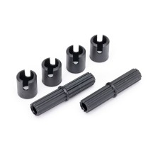 Semiejes centrales Traxxas estriados TRX8139