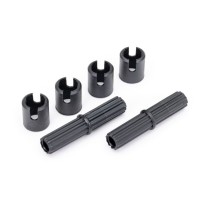 Semiejes centrales Traxxas estriados TRX8139