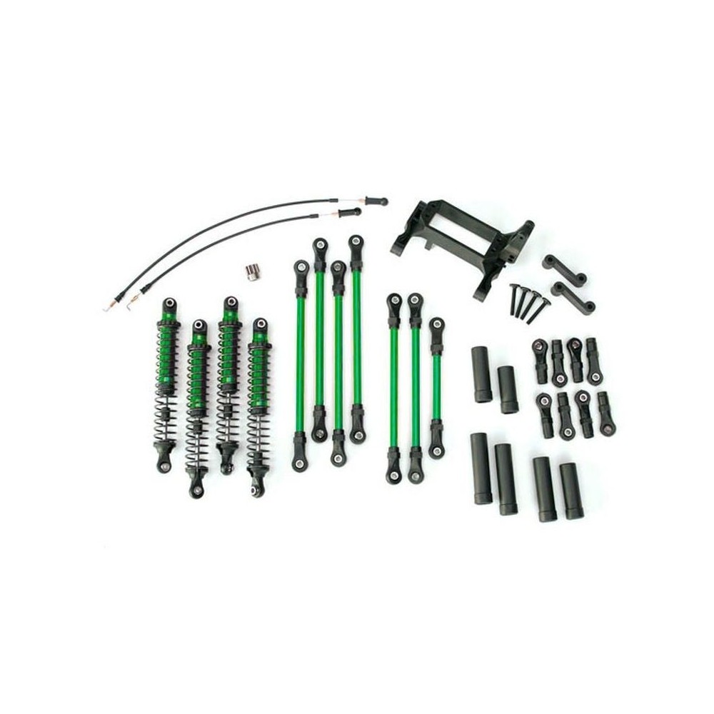 Kit suspensión Long Arm TRX-4 brazos verdes TRX8140-GRN Kit suspensión Long Arm TRX-4 brazos verdes TRX8140-GRN