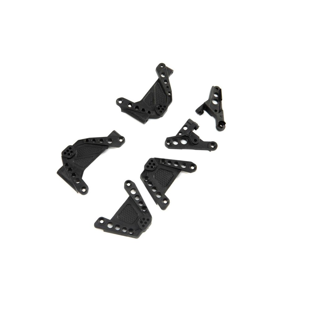Axial Shock Towers & Panhard Mounts FR-RR: SCX10 III AXI231017 Axial Shock Towers & Panhard Mounts FR-RR: SCX10 III AXI231017