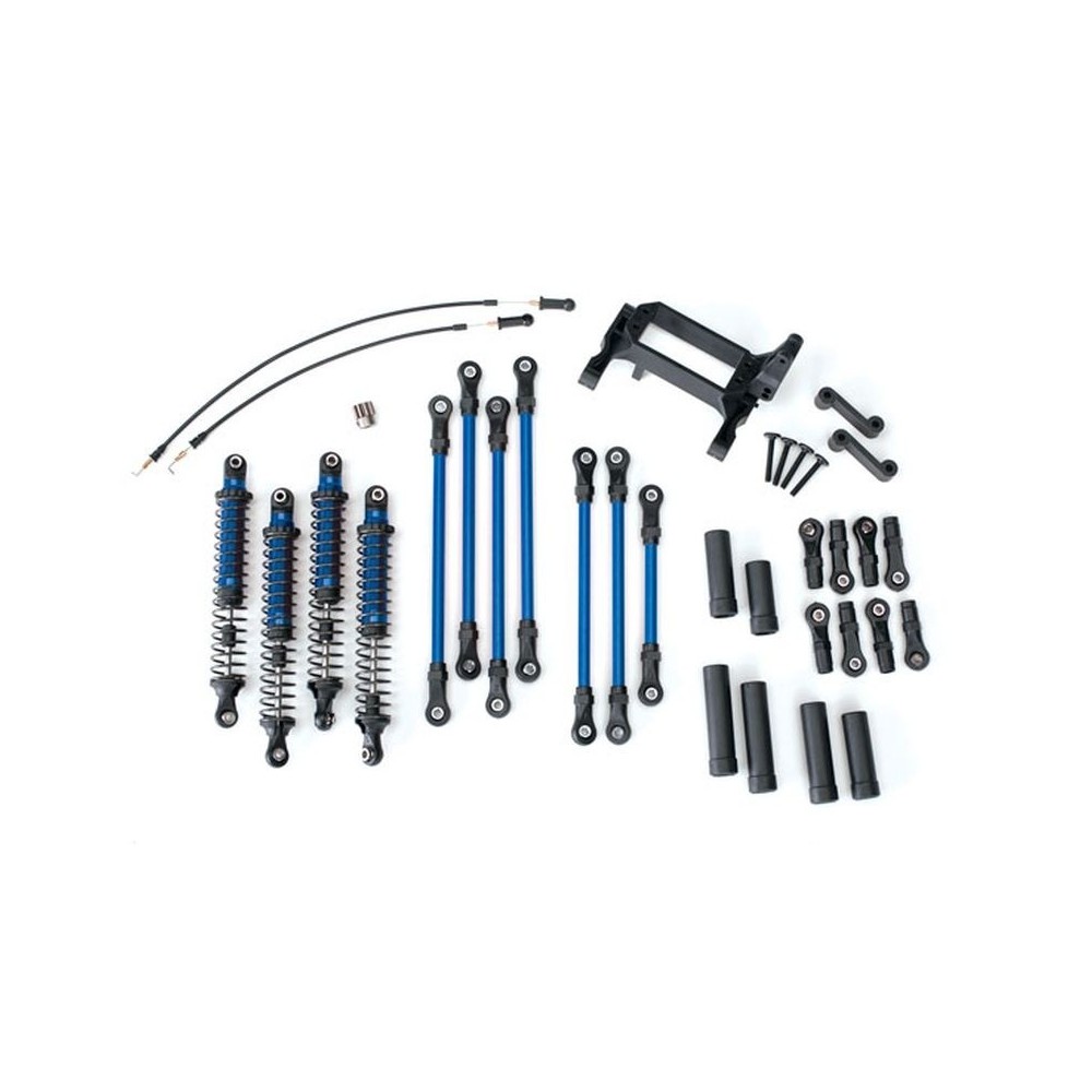 Kit elevación brazos largos TRX-4 azul Traxxas TRX8140X Kit elevación brazos largos TRX-4 azul Traxxas TRX8140X