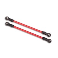 Varillas suspensión traseras superiores rojo 5x115 Traxxas TRX8142R