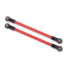 Varillas suspensión traseras inferiores rojo 5x115 Traxxas TRX8145R
