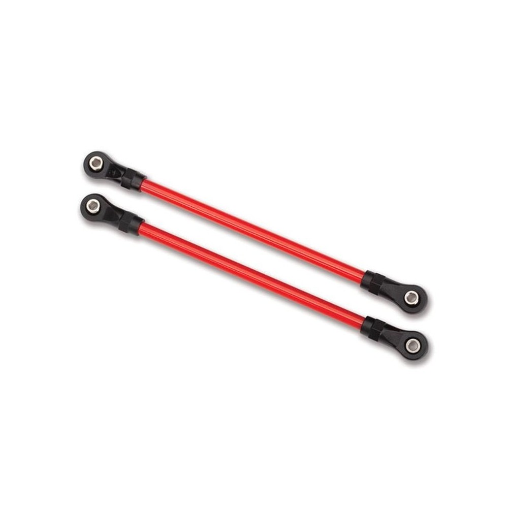 Varillas suspensión traseras inferiores rojo 5x115 Traxxas TRX8145R