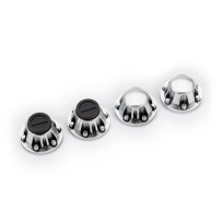 Tapacubos cromados satinados juego 4 TRX8152