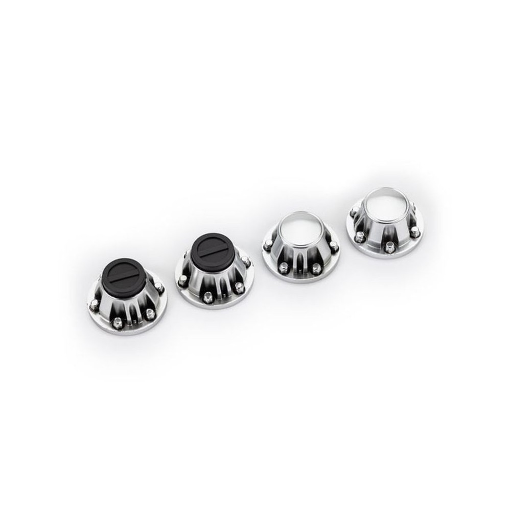 Tapacubos cromados satinados juego 4 TRX8152