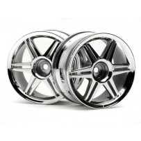 HPI 12 SPOKE CORSA WHEEL CHROME 26MM HPI-3802