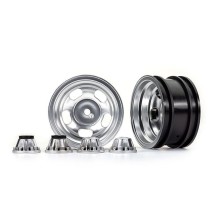 Ruedas 2.2 cromadas satinadas con tapacubos TRX8158