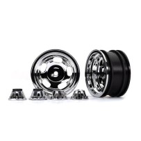 Ruedas 2.2 cromadas con tapacubos TRX8158X