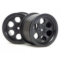 HPI 6 SPOKE WHEEL BLACK HPI-3116