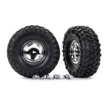 Ruedas neumáticos 2.2 cromadas Canyon Trail 5.3x TRX8159X