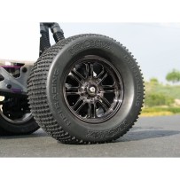 HPI 8 S+poke Wheel Black Chrome 83x56mm/2pcs/Savage HPI-3173