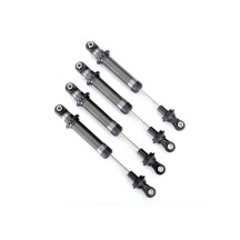 Amortiguadores GTS plata sin muelles TRX-4 Traxxas TRX8160
