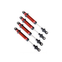 Amortiguadores GTS rojo sin muelles TRX-4 Traxxas TRX8160R