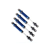 Amortiguadores GTS azul sin muelles TRX-4 Traxxas TRX8160X