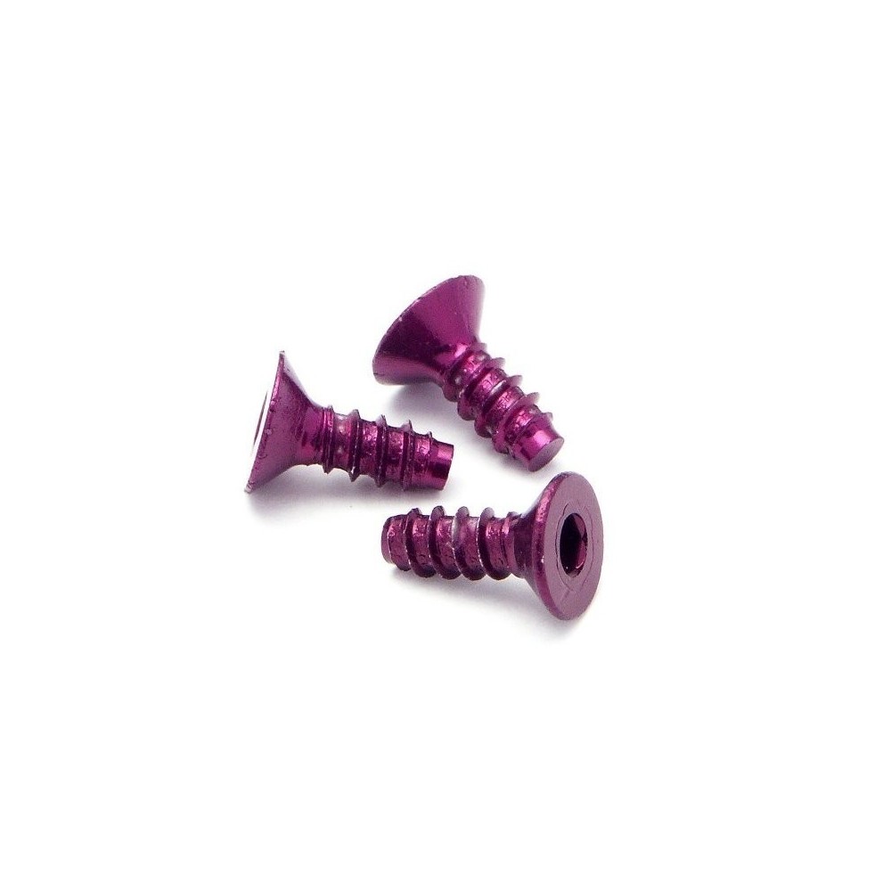 HPI ALUMINIUM TP FLAT HEAD SCREW 3 X 8MM (HEX SOCKET/PURPLE/5PC HPI-Z076 HPI ALUMINIUM TP FLAT HEAD SCREW 3 X 8MM (HEX SOCKET/PURPLE/5PC HPI-Z076