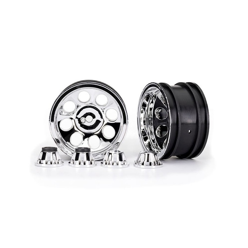 Ruedas 2.2 cromo clásico tapacubos TRX8163 Ruedas 2.2 cromo clásico tapacubos TRX8163