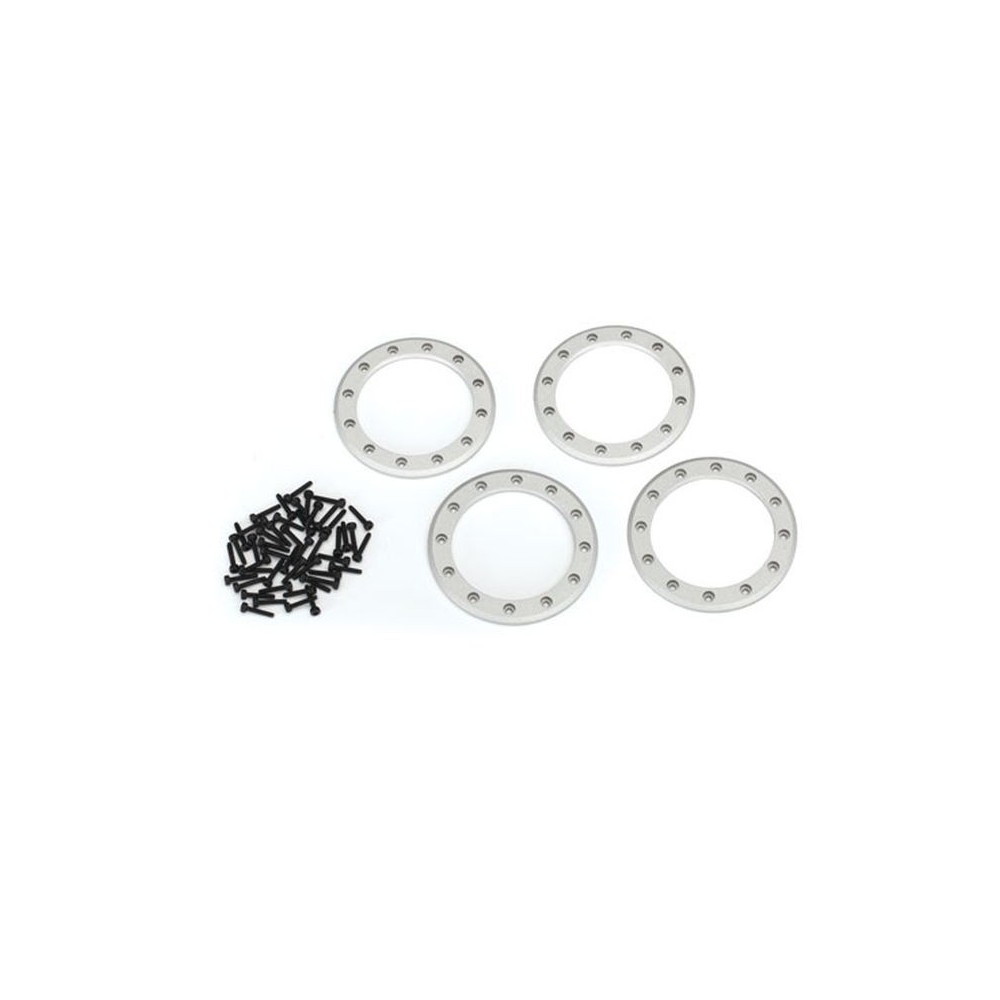 Anillos beadlock satinado 2.2 aluminio Traxxas TRX8168 Anillos beadlock satinado 2.2 aluminio Traxxas TRX8168