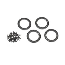 Anillos beadlock negro 2.2 aluminio Traxxas TRX8168T