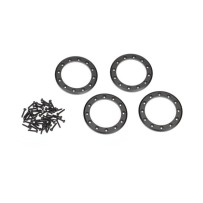 Anillos beadlock negro 2.2 aluminio Traxxas TRX8168T