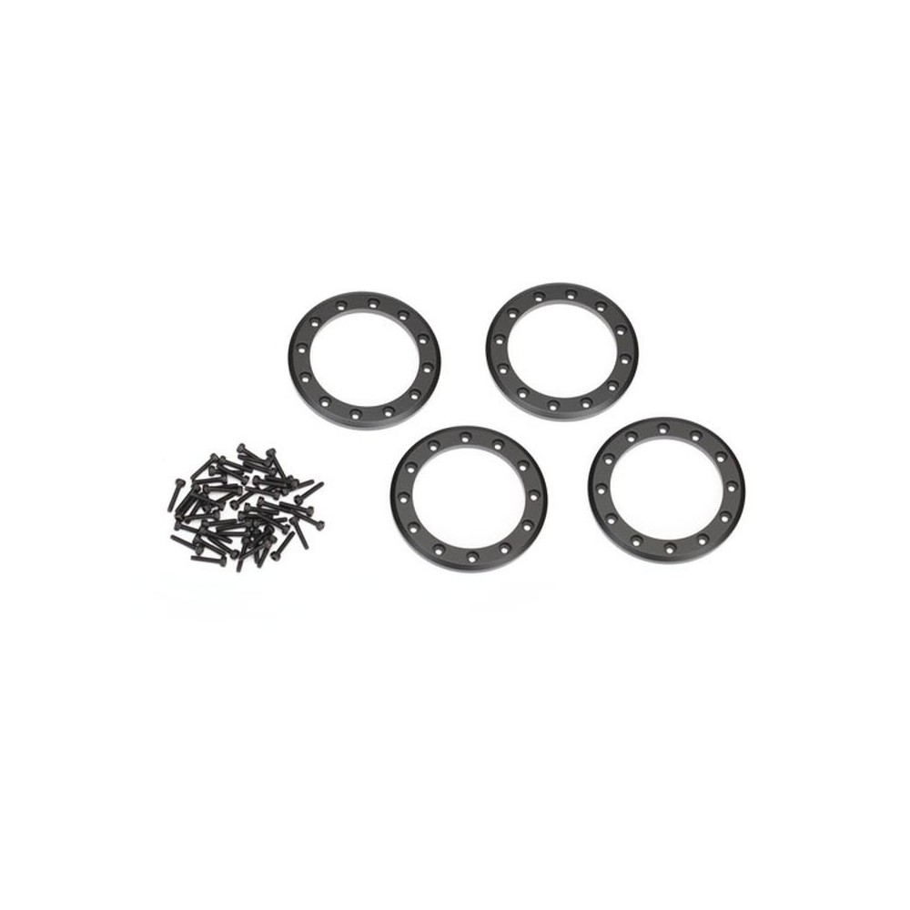 Anillos beadlock negro 2.2 aluminio Traxxas TRX8168T Anillos beadlock negro 2.2 aluminio Traxxas TRX8168T