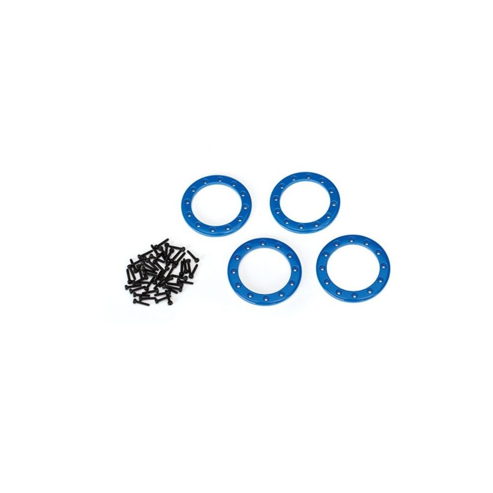 Anillos beadlock azul 1.9 aluminio Traxxas TRX8169X Anillos beadlock azul 1.9 aluminio Traxxas TRX8169X