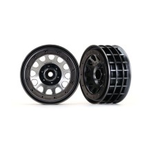 Llantas Method 105 2.2" cromo negro beadlock Traxxas TRX8171