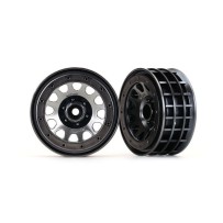 Llantas Method 105 2.2" cromo negro beadlock Traxxas TRX8171