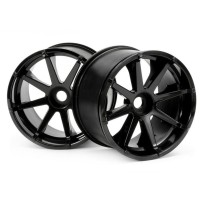 HPI BLAST WHEEL BLACK (115X70MM 7 INCH/2PCS HPI-3256