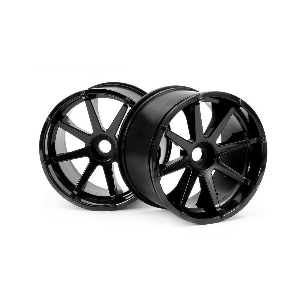 HPI BLAST WHEEL BLACK (115X70MM 7 INCH/2PCS HPI-3256 HPI BLAST WHEEL BLACK (115X70MM 7 INCH/2PCS HPI-3256