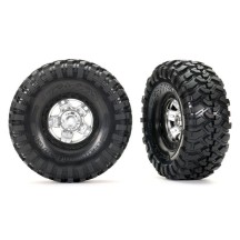 Ruedas TRX-4 Sport cromado satinado montadas Traxxas TRX8179X