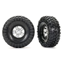 Ruedas TRX-4 Sport cromado satinado montadas Traxxas TRX8179X