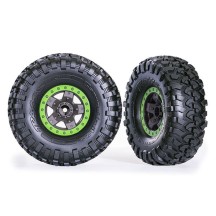 Ruedas montadas TRX-4 Sport 2.2 verde beadlock TRX8181-GRN