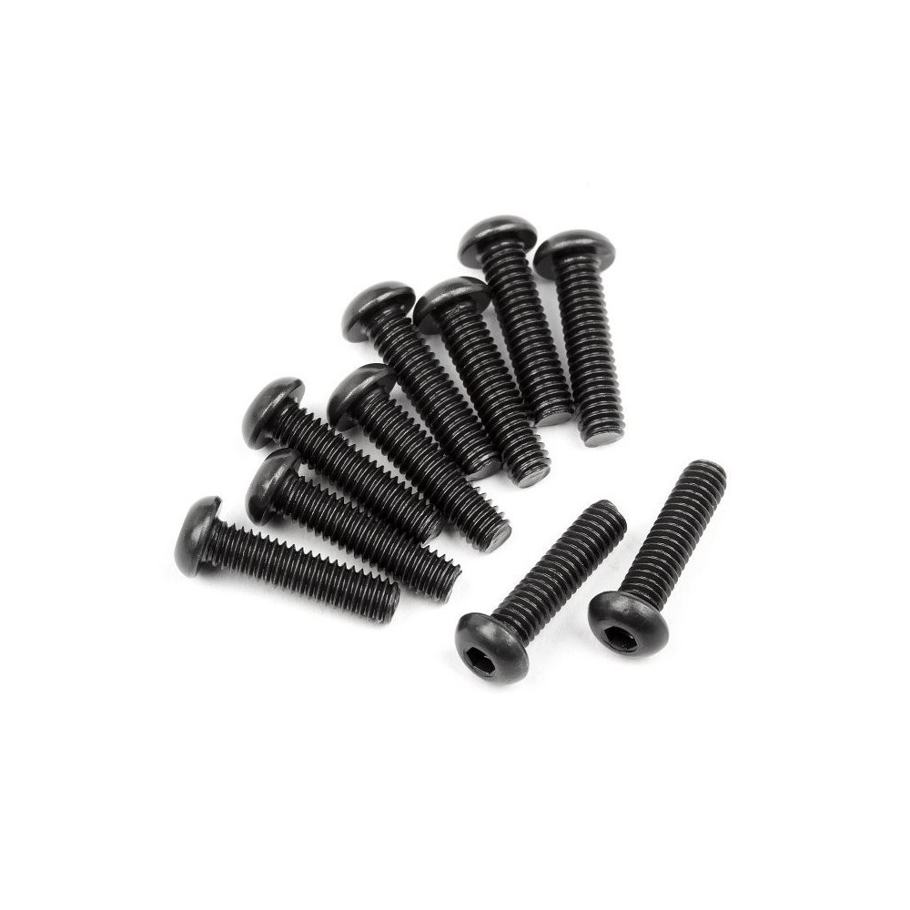 HPI BUTTON HEAD SCREW M2.5x10mm HPI-107373