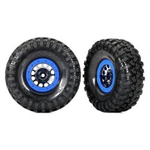 Ruedas Traxxas Method 105 Beadlock 1.9 negras con neumáticos montados – TRX8182A