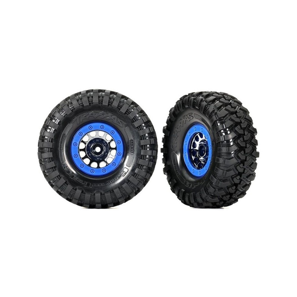Ruedas Traxxas Method 105 Beadlock 1.9 negras con neumáticos montados – TRX8182A Ruedas Traxxas Method 105 Beadlock 1.9 negras con neumáticos montados – TRX8182A