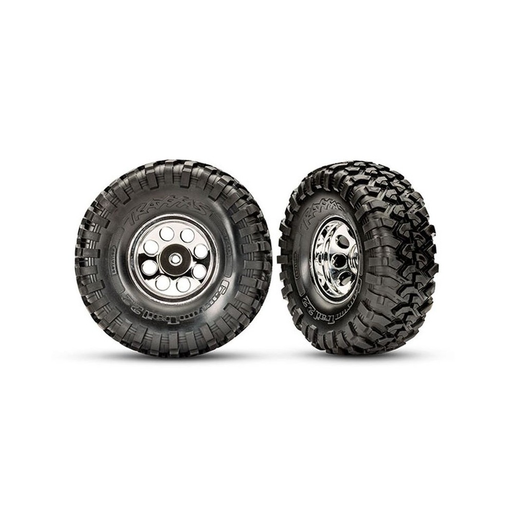 Ruedas clásicas cromadas 2.2 Canyon Traxxas TRX8184 Ruedas clásicas cromadas 2.2 Canyon Traxxas TRX8184