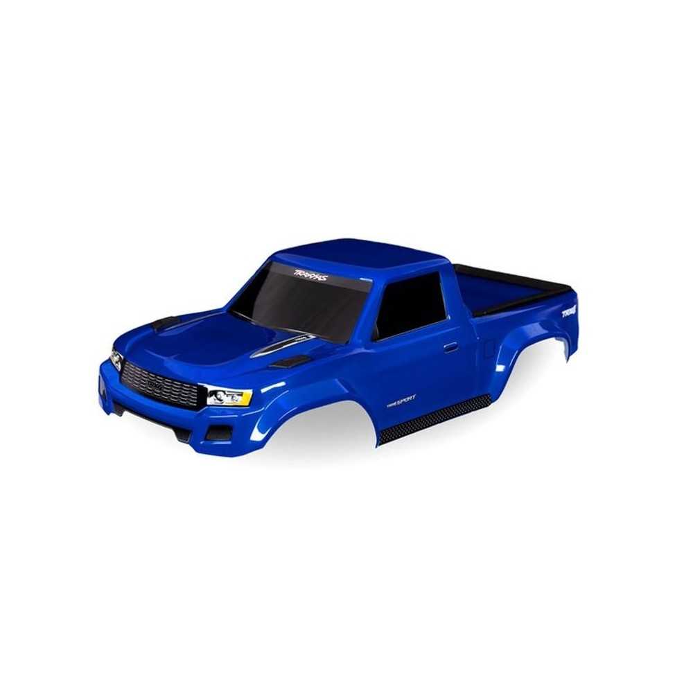 Traxxas Body trx-4 sport blue (painted decals applied) (for clipless mounting) TRX8187-BLUE Traxxas Body trx-4 sport blue (painted decals applied) (for clipless mounting) TRX8187-BLUE
