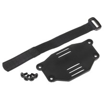 Traxxas Battery plate and battery strap (requires 8072) TRX8223