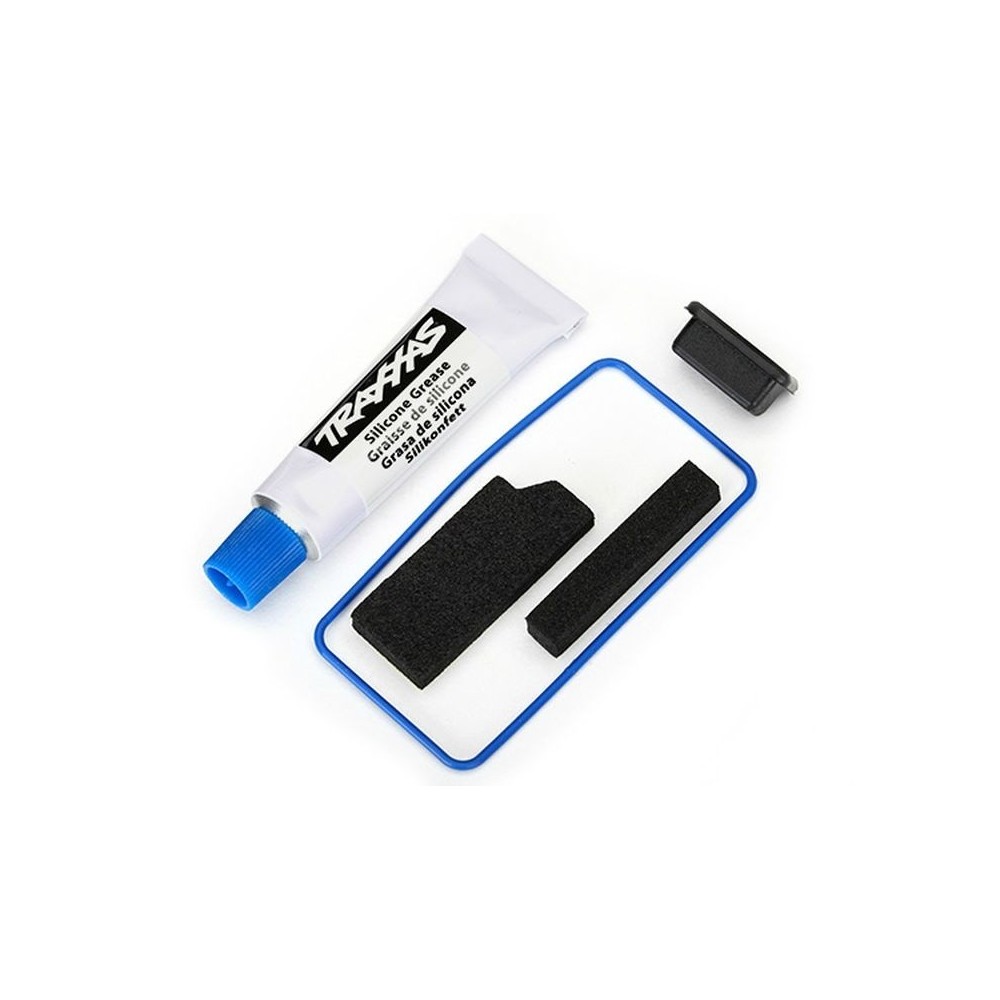 Kit de sellos para caja de receptor con anillas tóricas y silicona Traxxas TRX8225