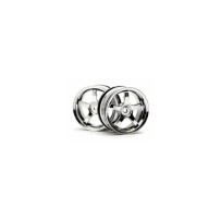 HPI Deep Rim 5 spoke wheel 26mm chrome/0mm Off Set HPI-3827