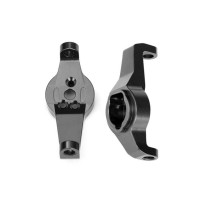 Traxxas Caster blocks 6061-t6 aluminum (charcoal gray-anodized) left and right TRX8232A