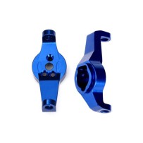 Traxxas Caster blocks 6061-t6 aluminum (blue-anodized) left and right TRX8232X