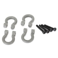 Traxxas Bumper d-rings grey (front or rear) TRX8234