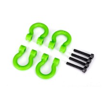 Traxxas Bumper d-rings green front or rear (4) TRX8234-GRN