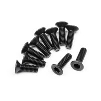 HPI Flat Head Screw M2.5X8Mm Hex Socket/10Pcs HPI-113719