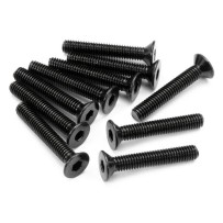 HPI Flat Head Screw M3x18mm Hex Socket/10pcs HPI-Z086